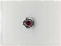 Anello Soma Gioielli Donna Anello in oro rubini e diamanti in Oro Rubino 1.14 Ct YAR AN OB/RUB/BR - YAR AN OB/RUB/BR